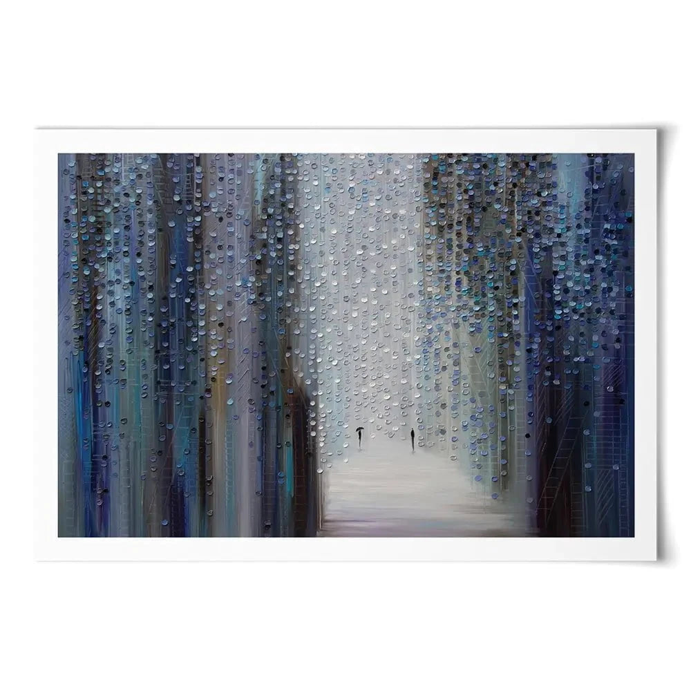 Touch Of The Rain Art Print Touch Of The Rain Art Print wall art product Ekaterina Ermilkina