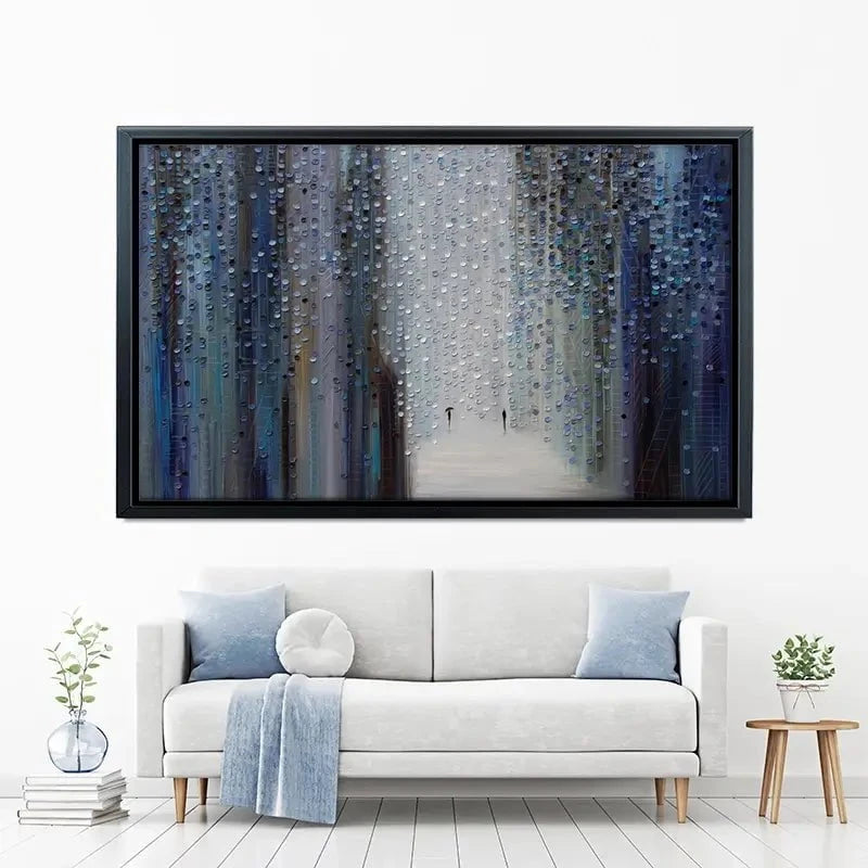 Touch Of The Rain Canvas Print Touch Of The Rain Canvas Print wall art product Ekaterina Ermilkina