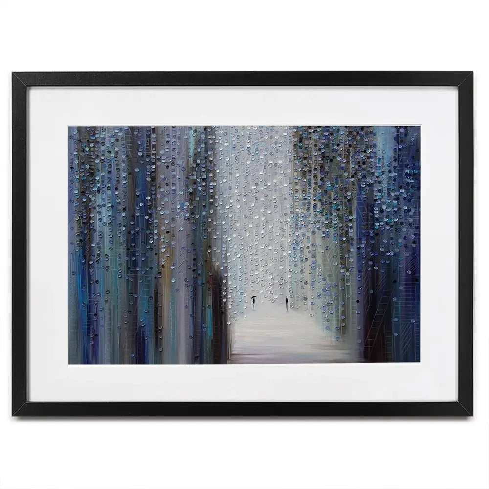 Touch Of The Rain Framed Art Print Touch Of The Rain Framed Art Print wall art product Ekaterina Ermilkina