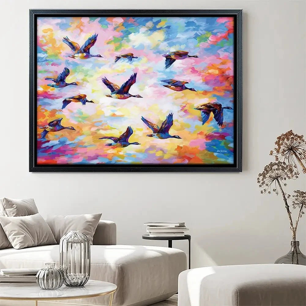 Towards Destination Canvas Print Towards Destination Canvas Print wall art product Leon Devenice