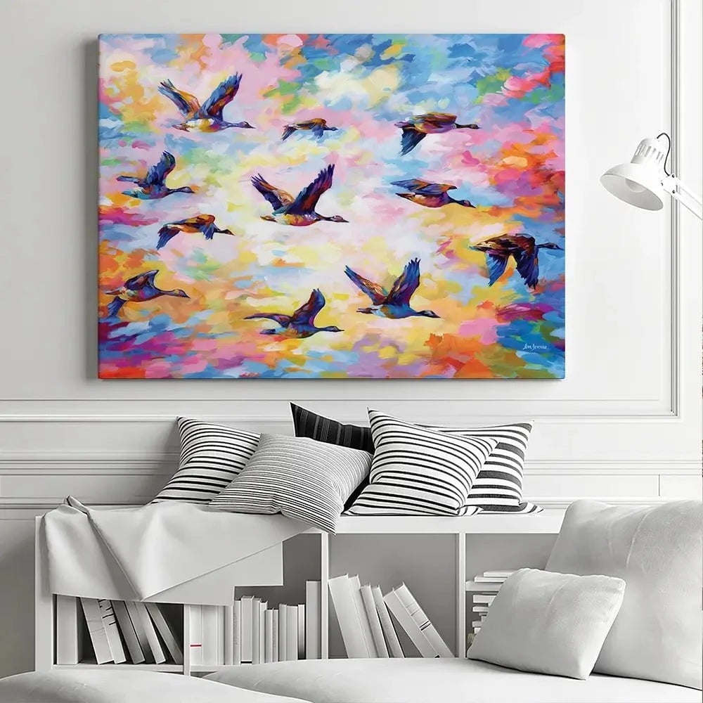 Towards Destination Canvas Print Towards Destination Canvas Print wall art product Leon Devenice