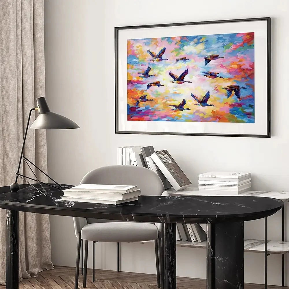 Towards Destination Framed Art Print Towards Destination Framed Art Print wall art product Leon Devenice