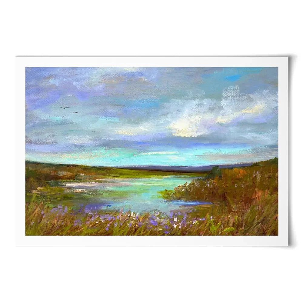 Tranquil View Art Print Tranquil View Art Print wall art product Sheila Finch