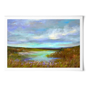 Tranquil View Art Print Tranquil View Art Print wall art product Sheila Finch