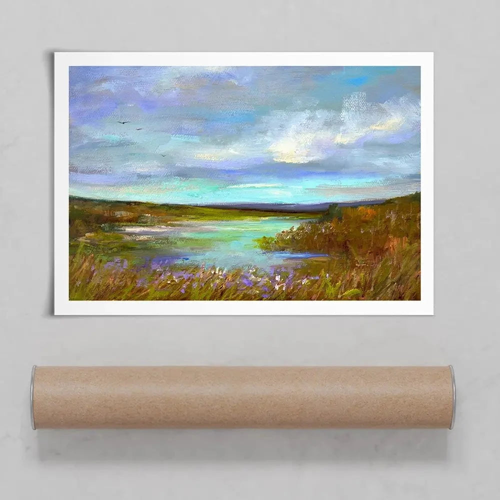 Tranquil View Art Print Tranquil View Art Print wall art product Sheila Finch