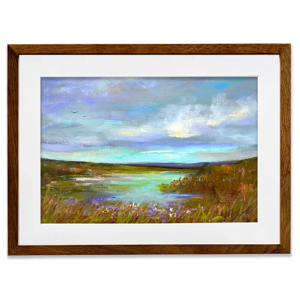Tranquil View Framed Art Print Tranquil View Framed Art Print wall art product Sheila Finch