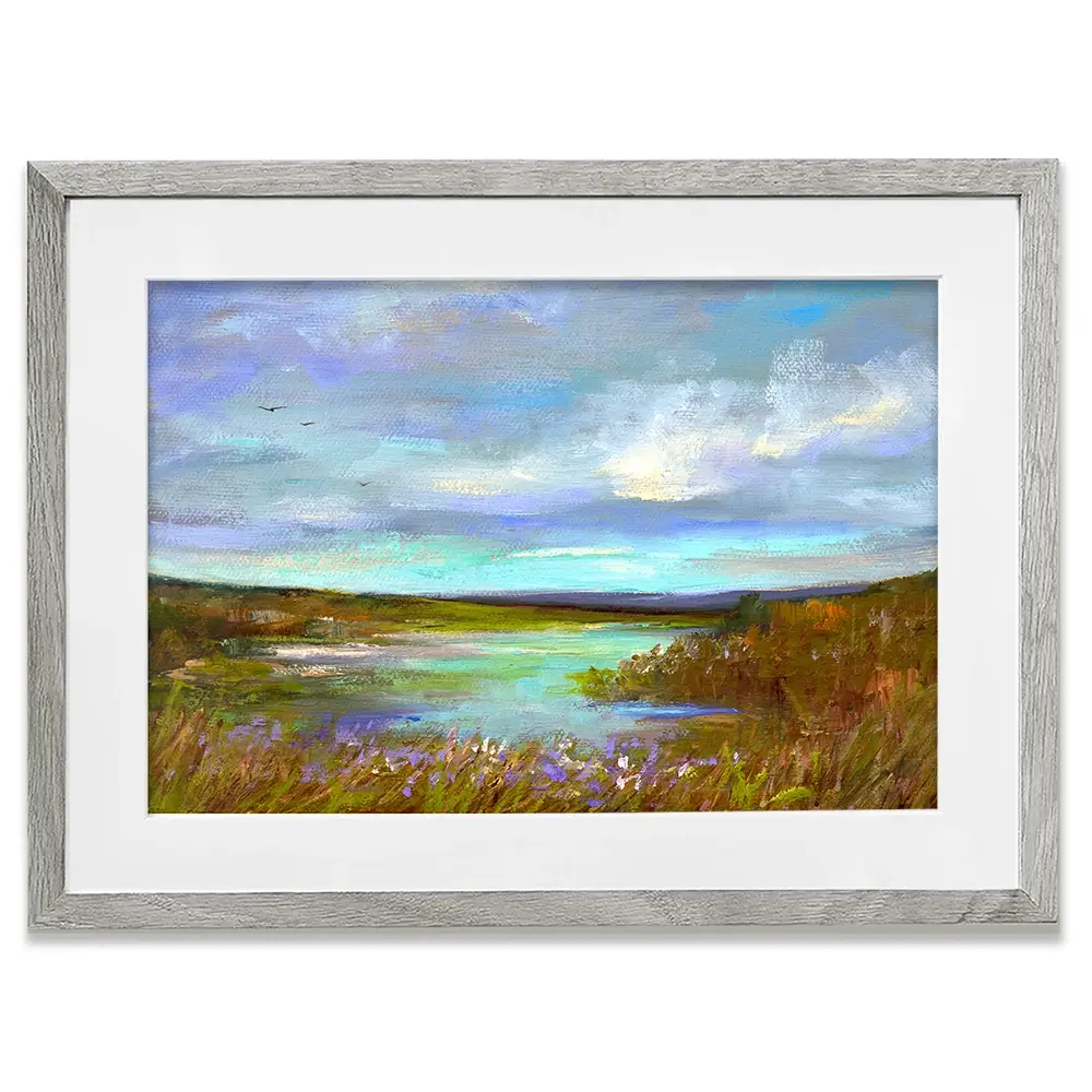 Tranquil View Framed Art Print Tranquil View Framed Art Print wall art product Sheila Finch