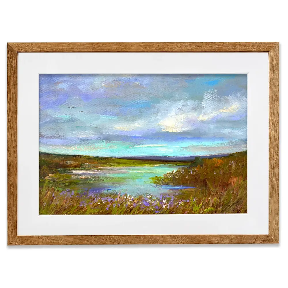 Tranquil View Framed Art Print Tranquil View Framed Art Print wall art product Sheila Finch