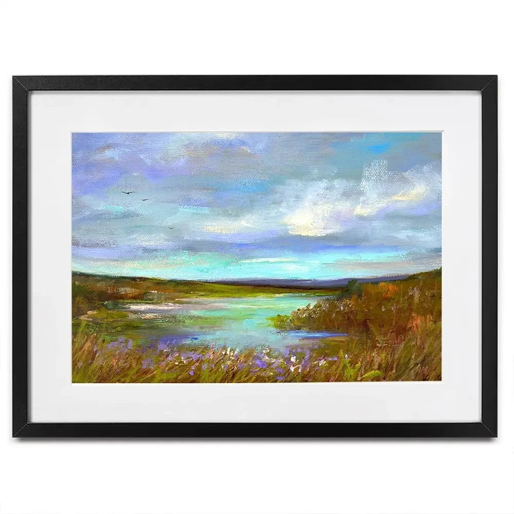 Tranquil View Framed Art Print Tranquil View Framed Art Print wall art product Sheila Finch