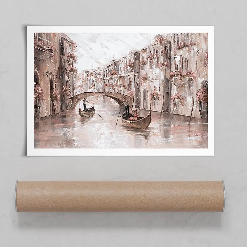 Tranquility In Venice Art Print Tranquility In Venice Art Print wall art product Isabella Karolewicz