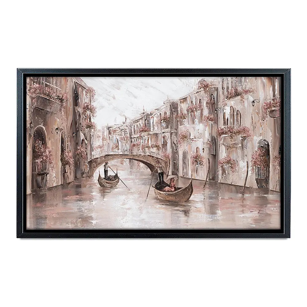Tranquility In Venice Canvas Print Tranquility In Venice Canvas Print wall art product Isabella Karolewicz