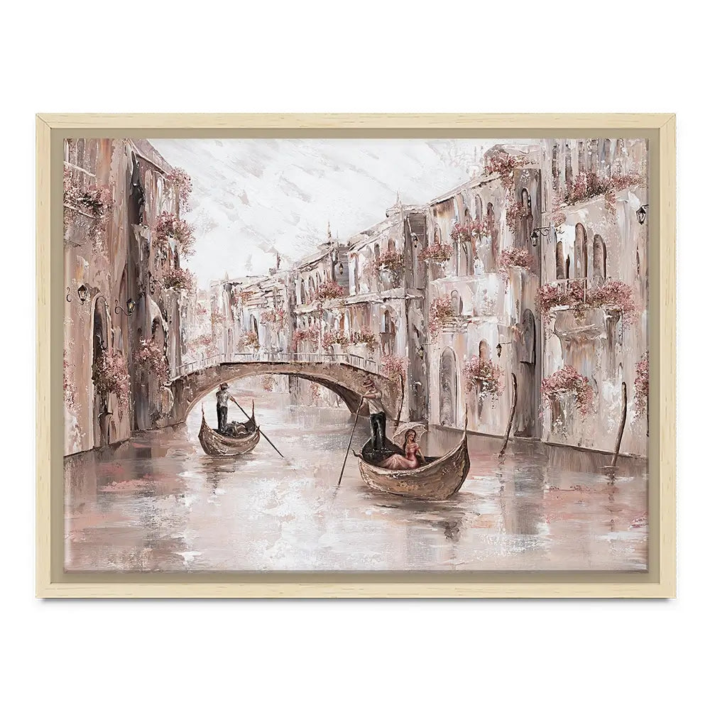Tranquility In Venice Canvas Print Tranquility In Venice Canvas Print wall art product Isabella Karolewicz