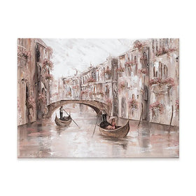 Tranquility In Venice Canvas Print Tranquility In Venice Canvas Print wall art product Isabella Karolewicz