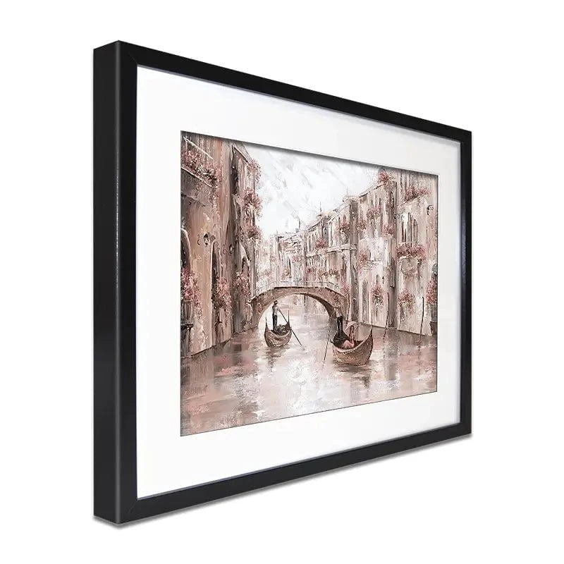 Tranquility In Venice Framed Art Print Tranquility In Venice Framed Art Print wall art product Isabella Karolewicz