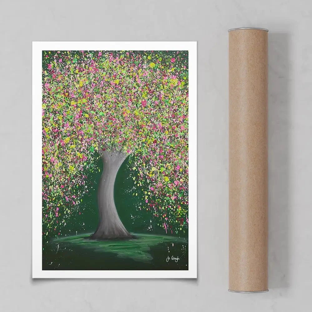 Treasured Love Art Print Treasured Love Art Print wall art product Jo Gough