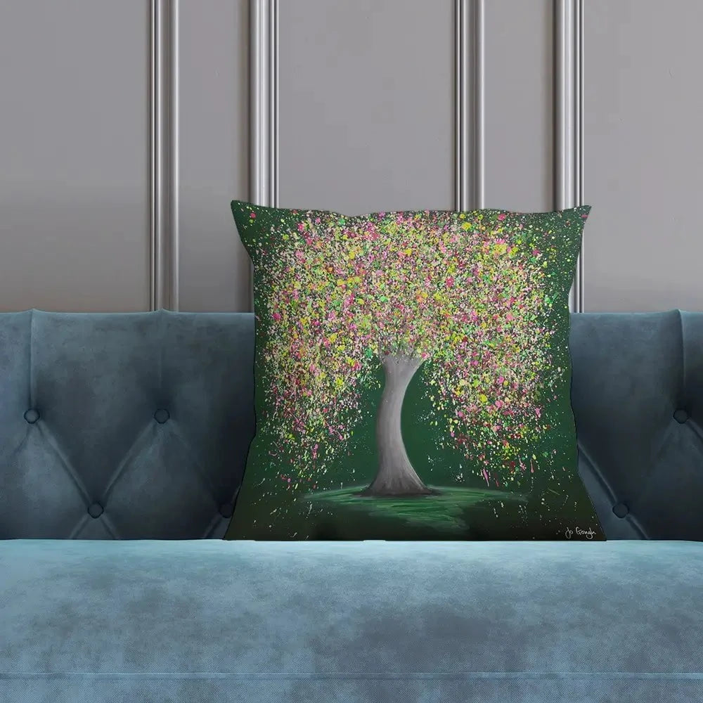 Treasured Love Cushion Treasured Love Cushion wall art product Jo Gough