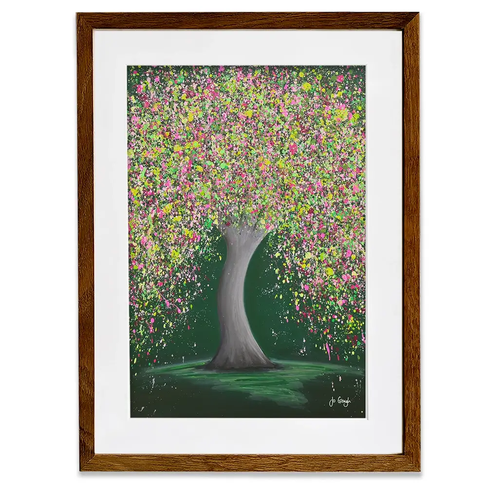 Treasured Love Framed Art Print Treasured Love Framed Art Print wall art product Jo Gough