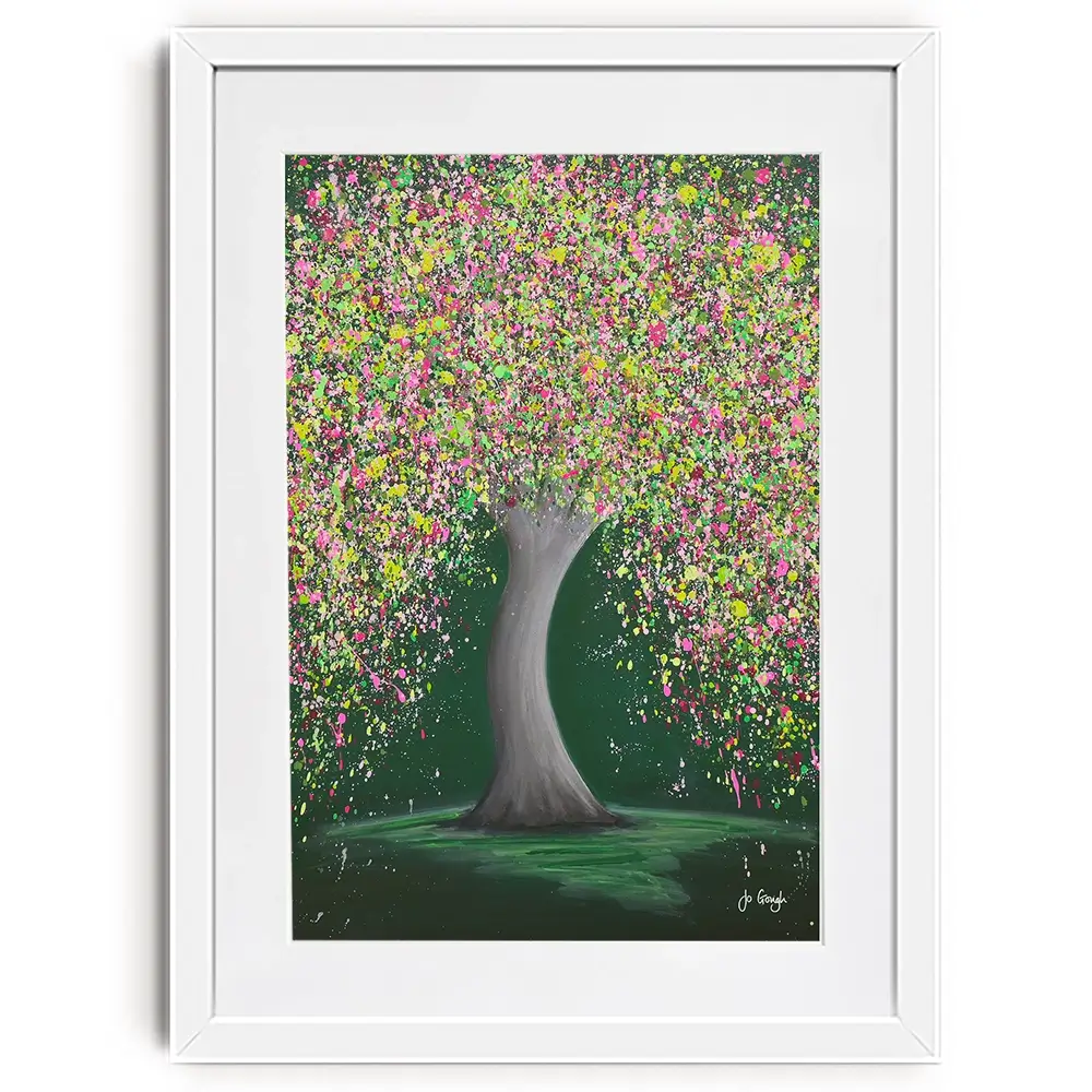 Treasured Love Framed Art Print Treasured Love Framed Art Print wall art product Jo Gough