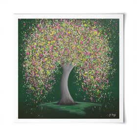 Treasured Love Square Art Print Treasured Love Square Art Print wall art product Jo Gough