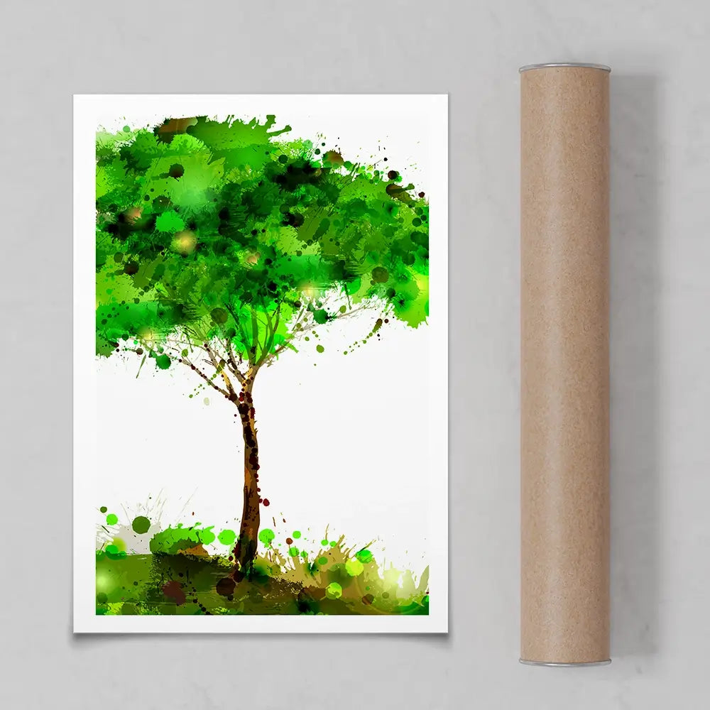 Tree Blots Art Print Tree Blots Art Print wall art product antart / Shutterstock