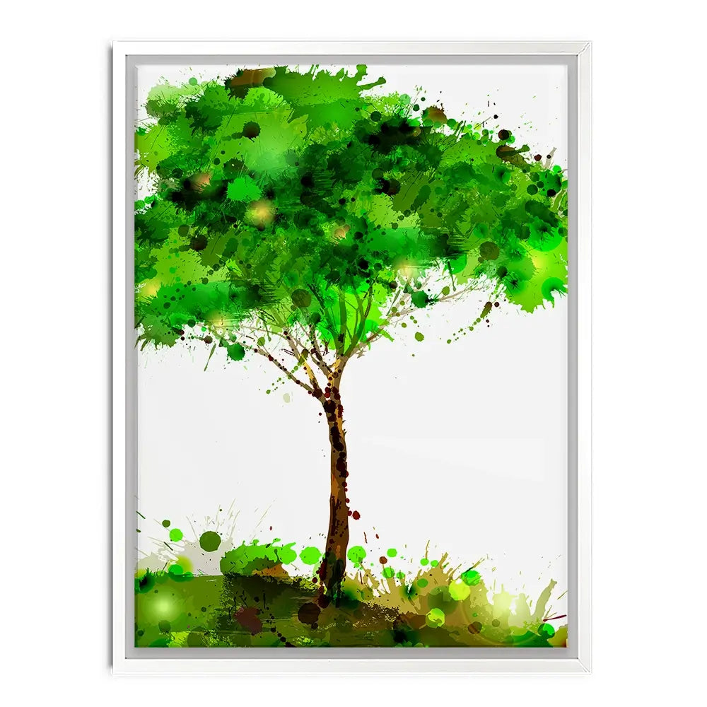 Tree Blots Canvas Print Tree Blots Canvas Print wall art product antart / Shutterstock