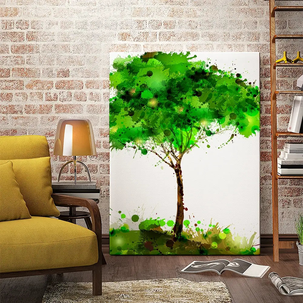 Tree Blots Canvas Print Tree Blots Canvas Print wall art product antart / Shutterstock