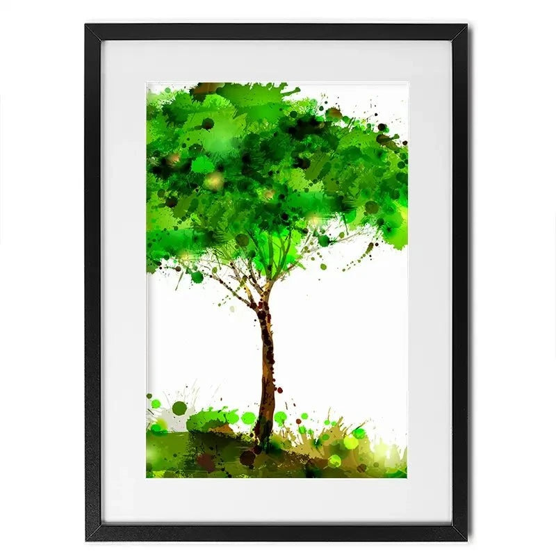 Tree Blots Framed Art Print Tree Blots Framed Art Print wall art product antart / Shutterstock