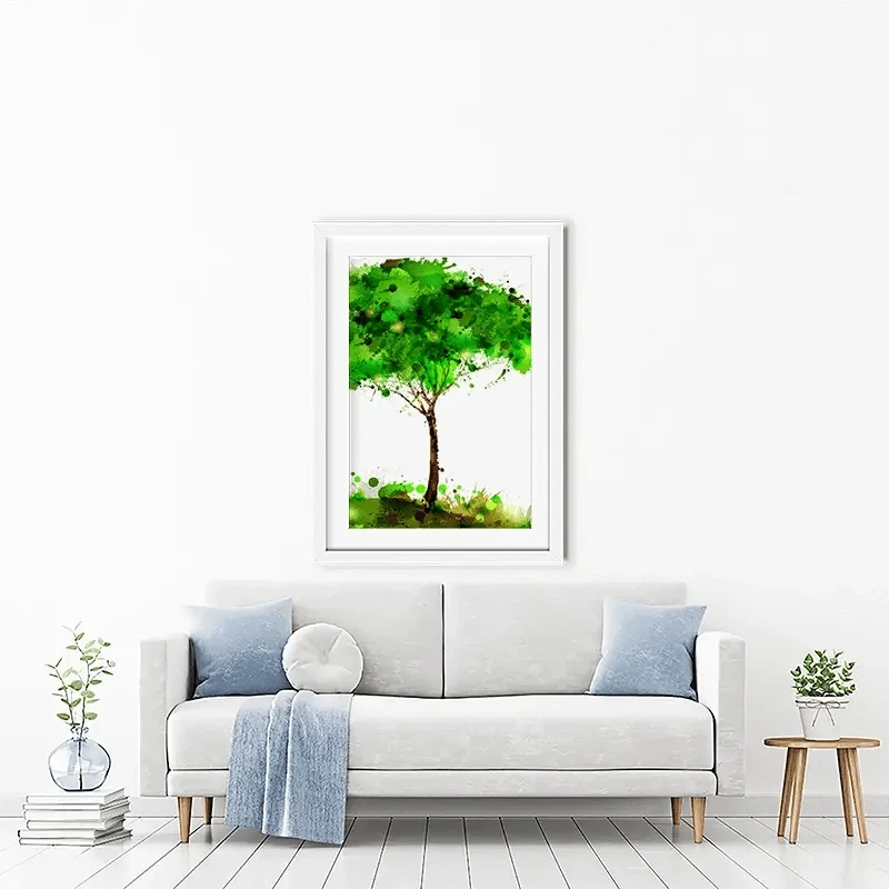 Tree Blots Framed Art Print Tree Blots Framed Art Print wall art product antart / Shutterstock