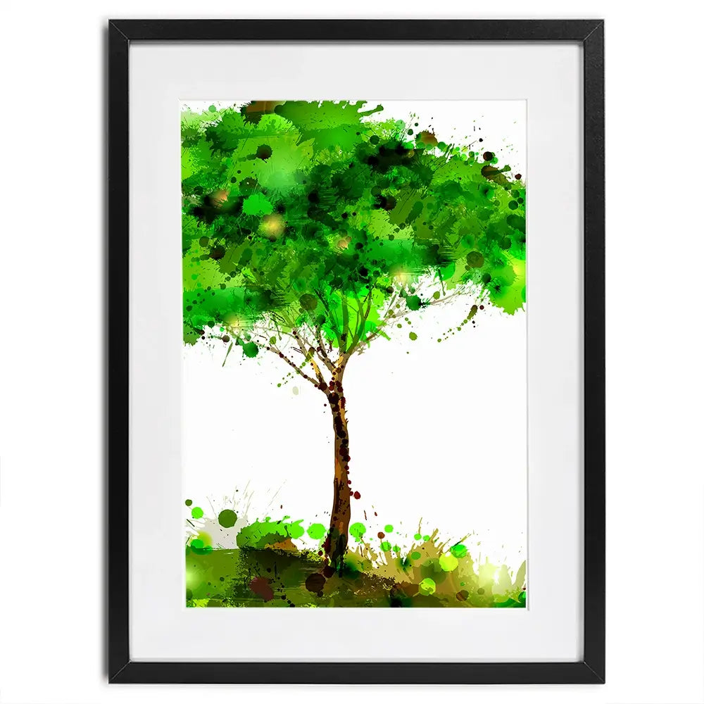 Tree Blots Framed Art Print Tree Blots Framed Art Print wall art product antart / Shutterstock
