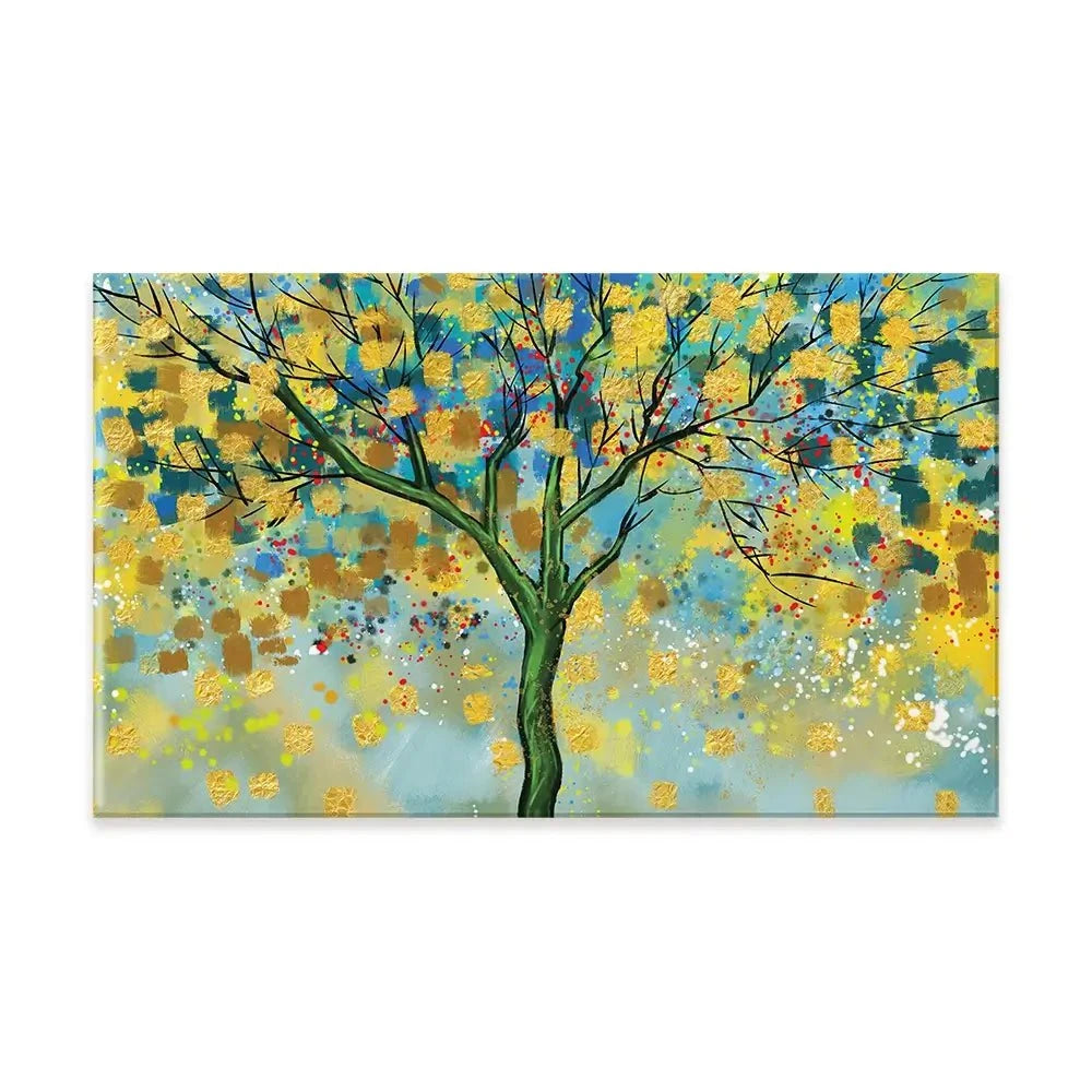 Tree In Colour Canvas Print Tree In Colour Canvas Print wall art product MA_3dwallpaper / Shutterstock