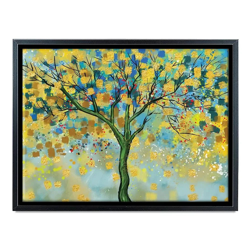 Tree In Colour Canvas Print Tree In Colour Canvas Print wall art product MA_3dwallpaper / Shutterstock