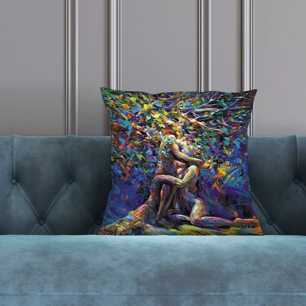 Tree Of Affection Cushion Tree Of Affection Cushion wall art product Leon Devenice
