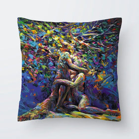 Tree Of Affection Cushion Tree Of Affection Cushion wall art product Leon Devenice