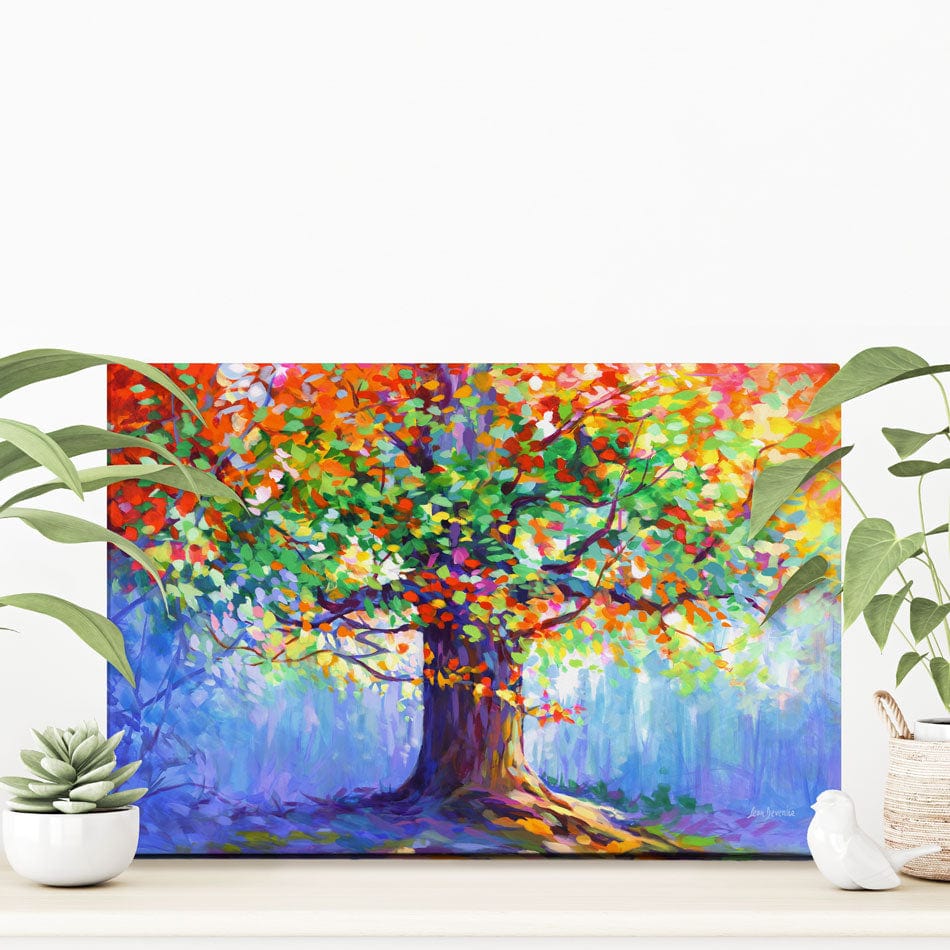Tree Of Blossoming Romance Canvas Print wall art product Leon Devenice