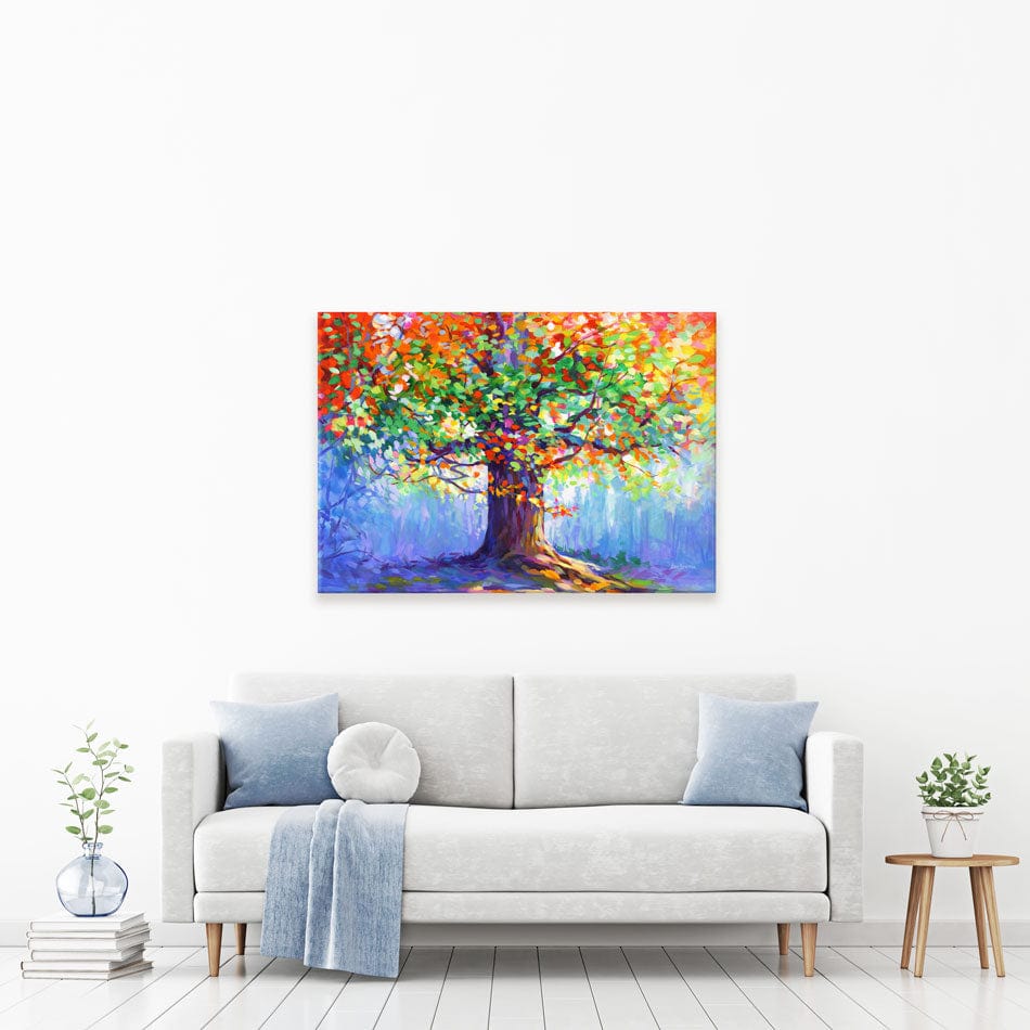 Tree Of Blossoming Romance Canvas Print wall art product Leon Devenice