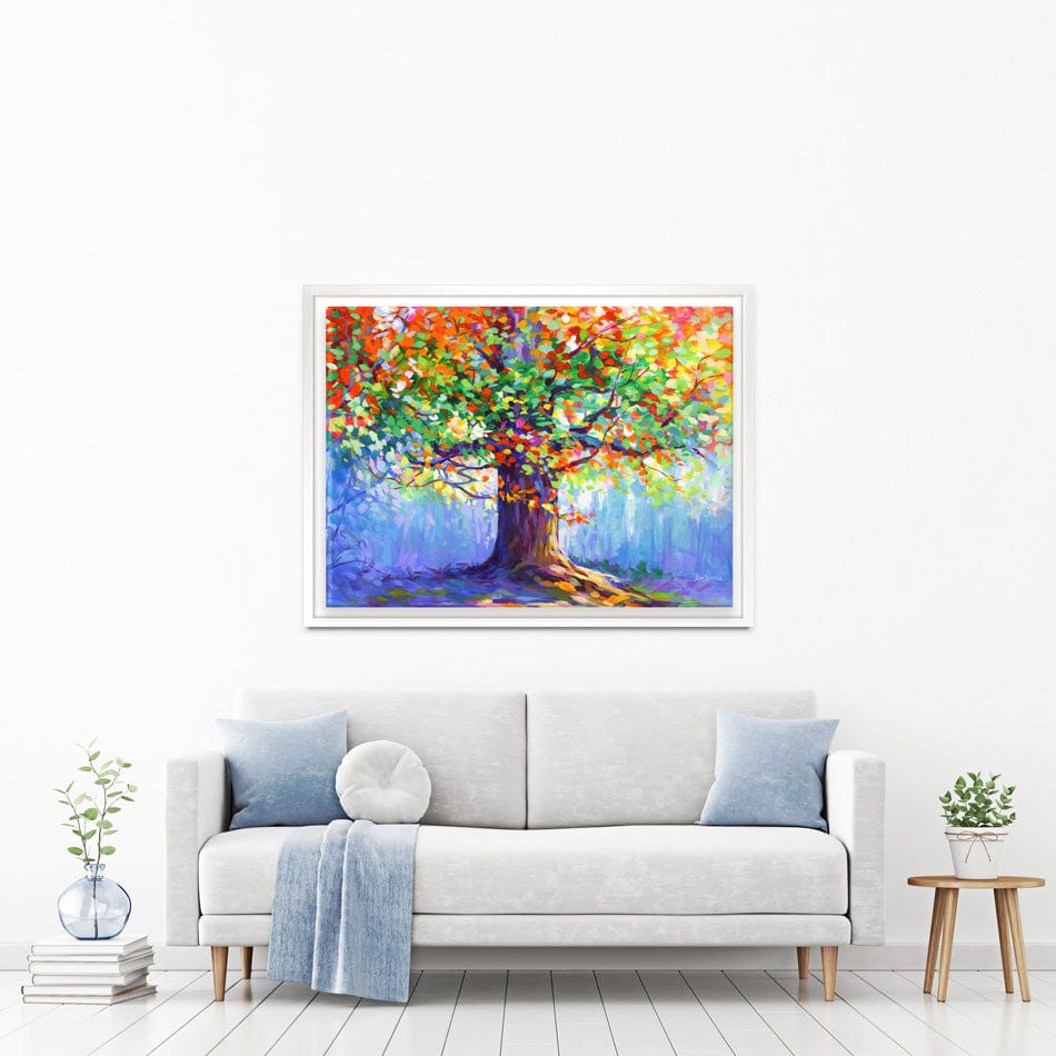 Tree Of Blossoming Romance Canvas Print wall art product Leon Devenice