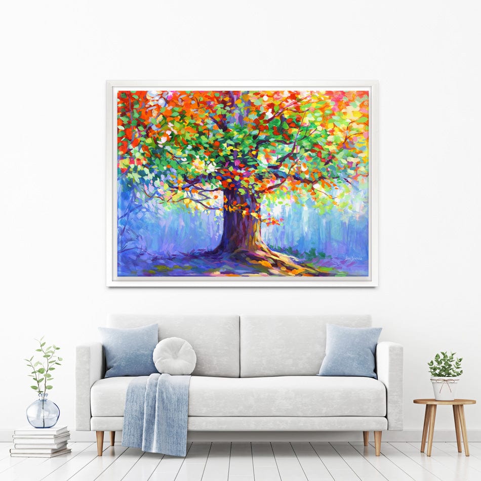 Tree Of Blossoming Romance Canvas Print wall art product Leon Devenice