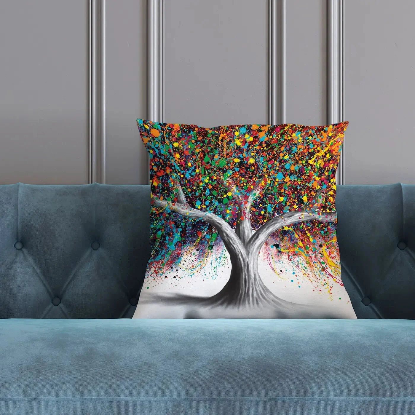 Tree Of Celebration Cushion Tree Of Celebration Cushion wall art product Ashvin Harrison