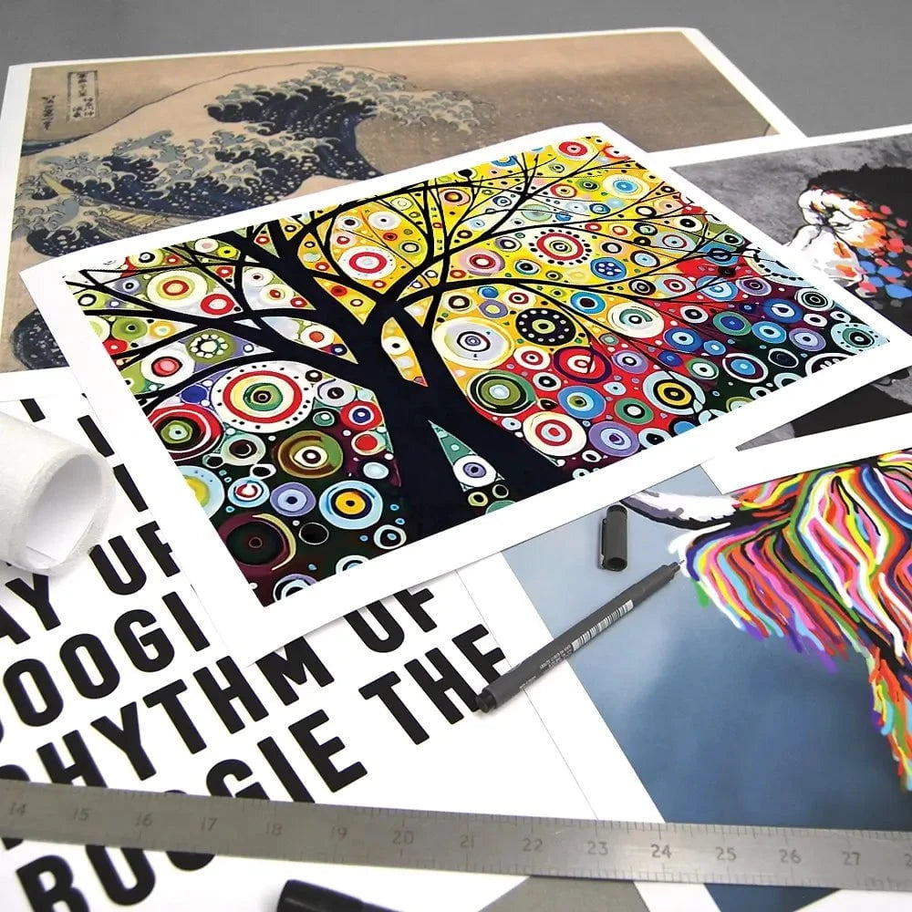 Tree Of Circles Art Print Tree Of Circles Art Print wall art product MeyEing / Shutterstock