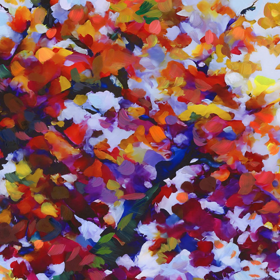 Tree Of Heartfelt Hues Art Print wall art product Leon Devenice