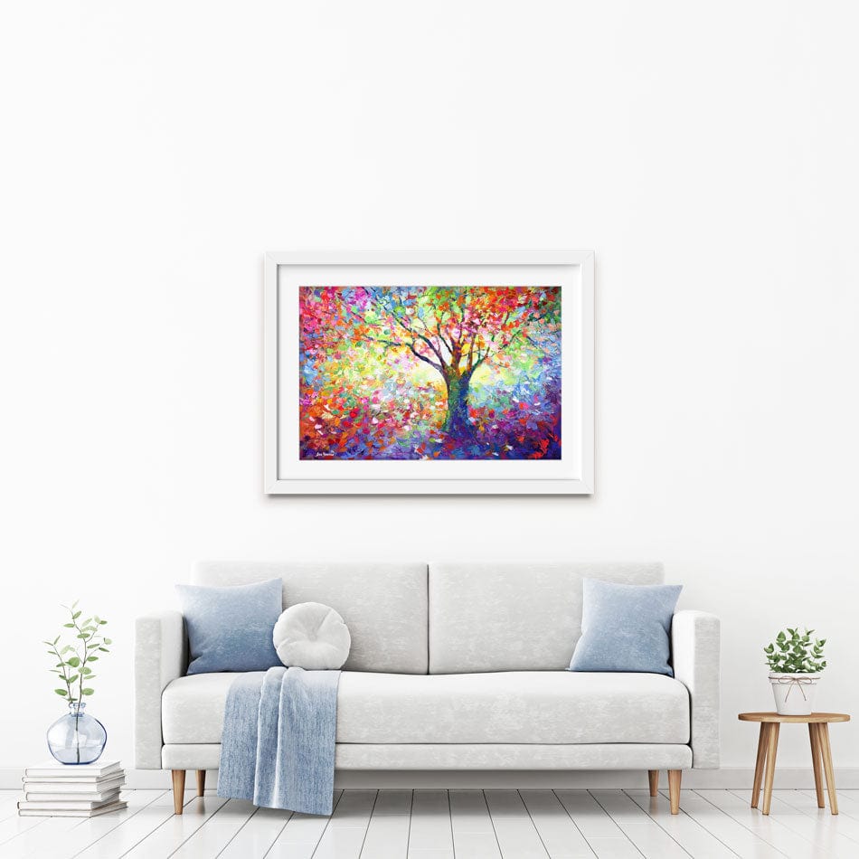 Tree Of Life 2 Framed Art Print wall art product Leon Devenice