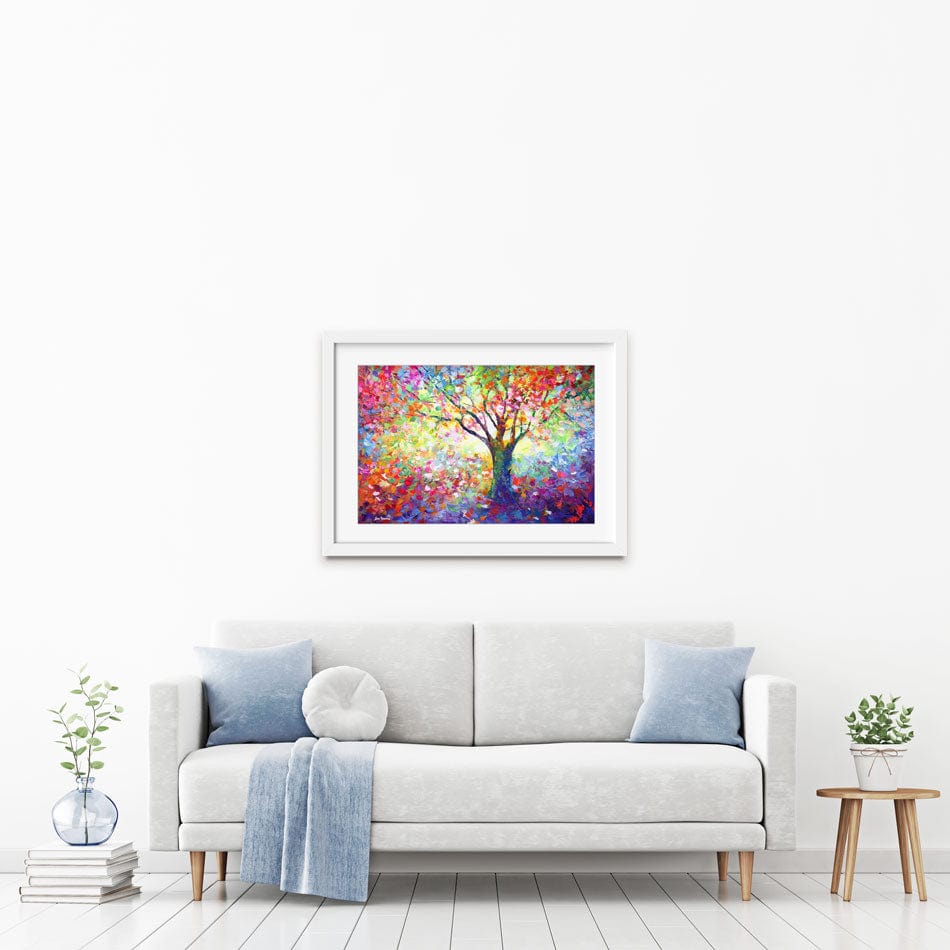 Tree Of Life 2 Framed Art Print wall art product Leon Devenice