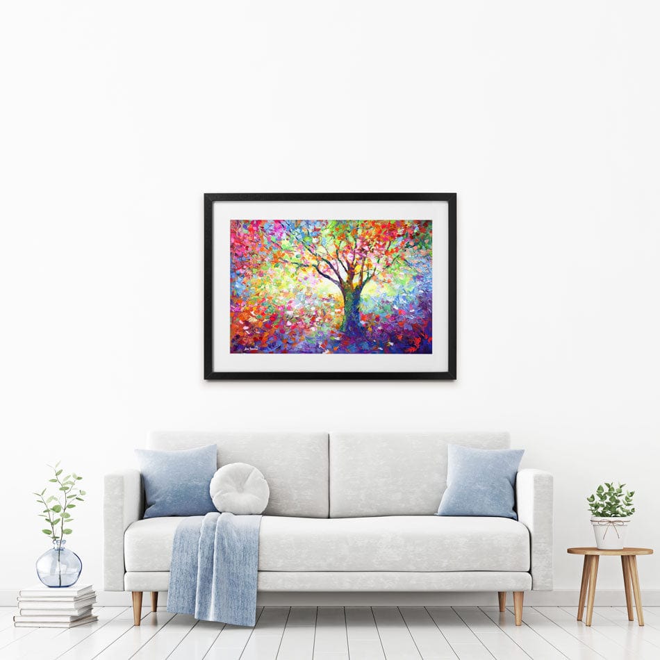 Tree Of Life 2 Framed Art Print wall art product Leon Devenice