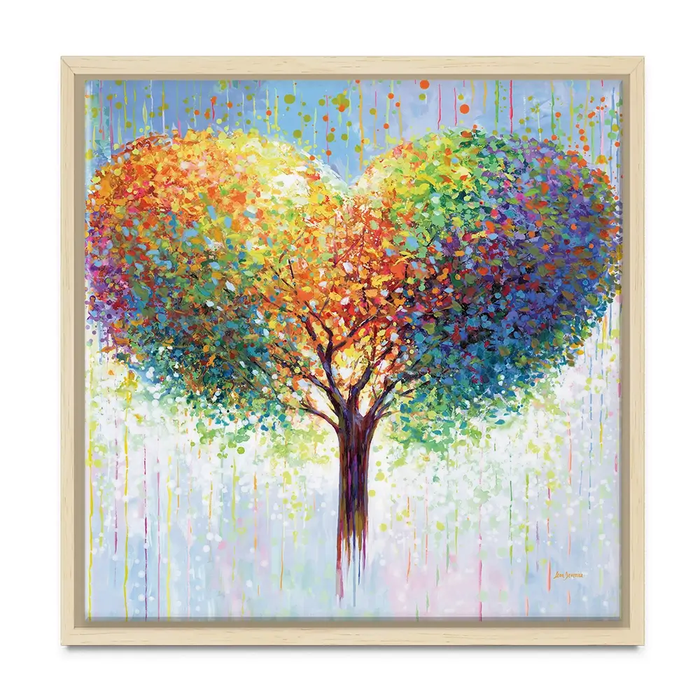 Tree Of Love Canvas Print Tree Of Love Canvas Print wall art product Leon Devenice