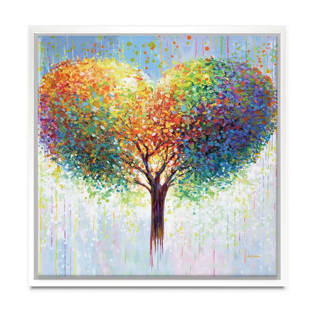 Tree Of Love Canvas Print Tree Of Love Canvas Print wall art product Leon Devenice