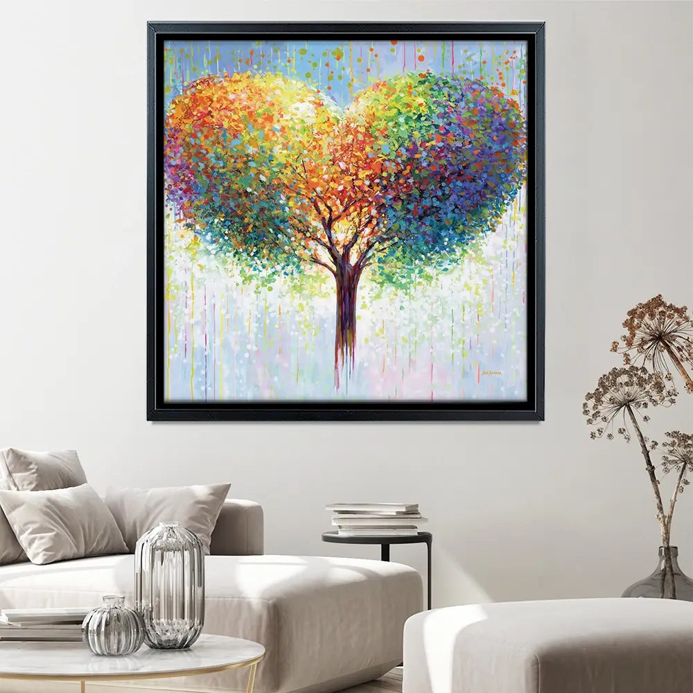 Tree Of Love Canvas Print Tree Of Love Canvas Print wall art product Leon Devenice