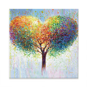 Tree Of Love Canvas Print Tree Of Love Canvas Print wall art product Leon Devenice