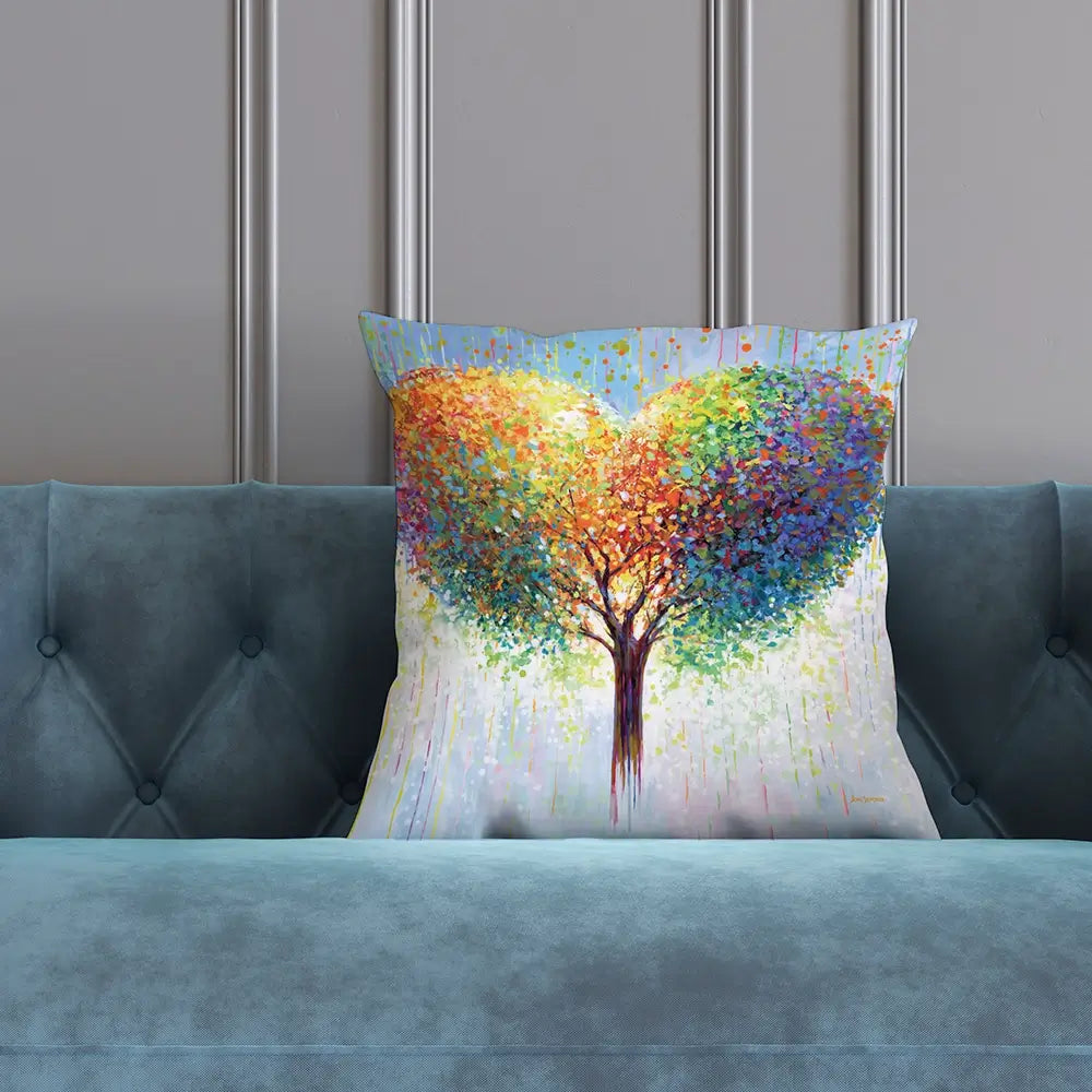 Tree Of Love Cushion Tree Of Love Cushion wall art product Leon Devenice