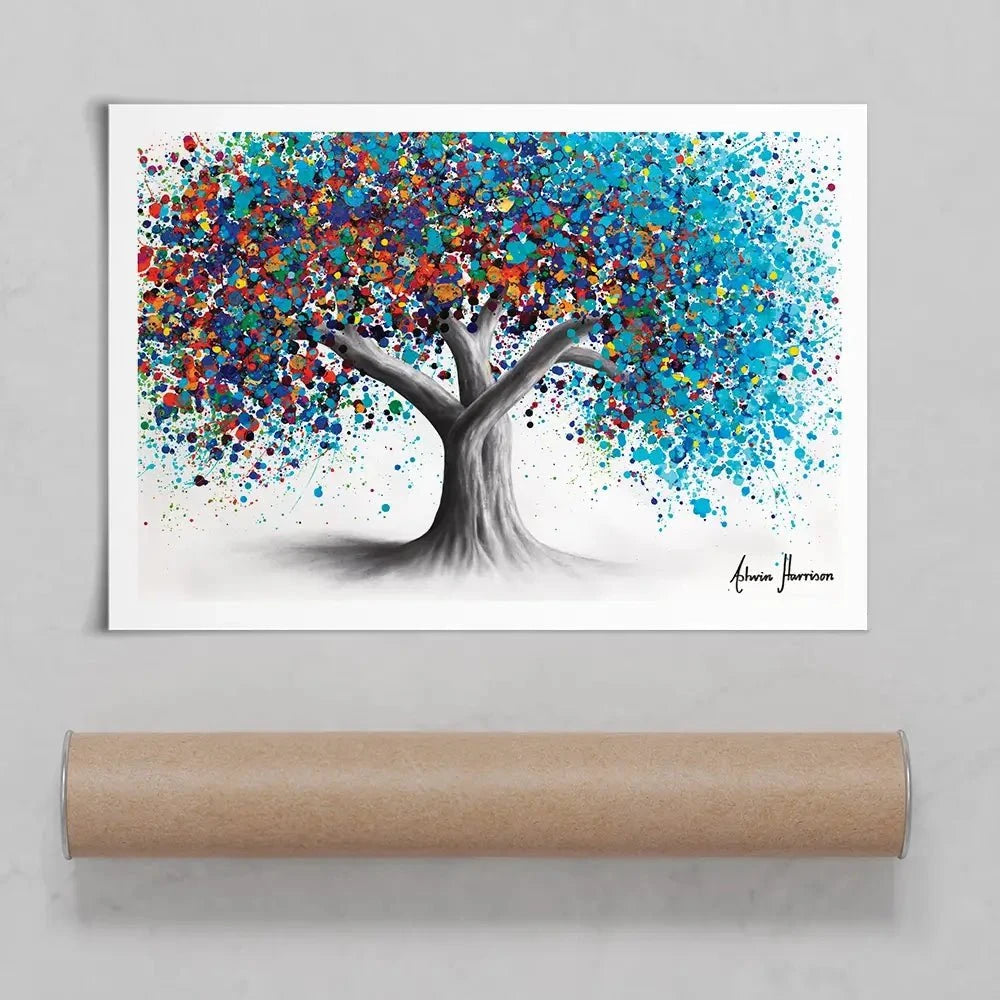 Tree Of Optimism Art Print Tree Of Optimism Art Print wall art product Ashvin Harrison