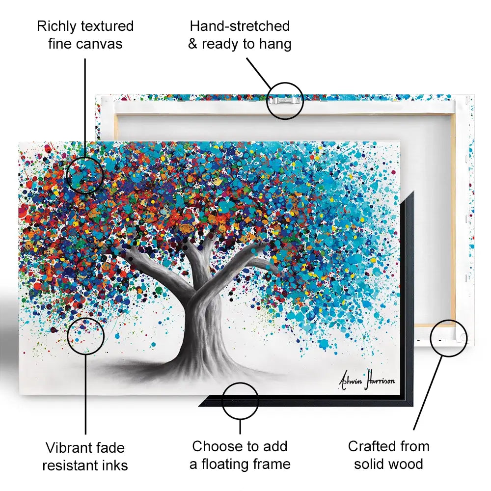 Tree Of Optimism Canvas Print Tree Of Optimism Canvas Print wall art product Ashvin Harrison